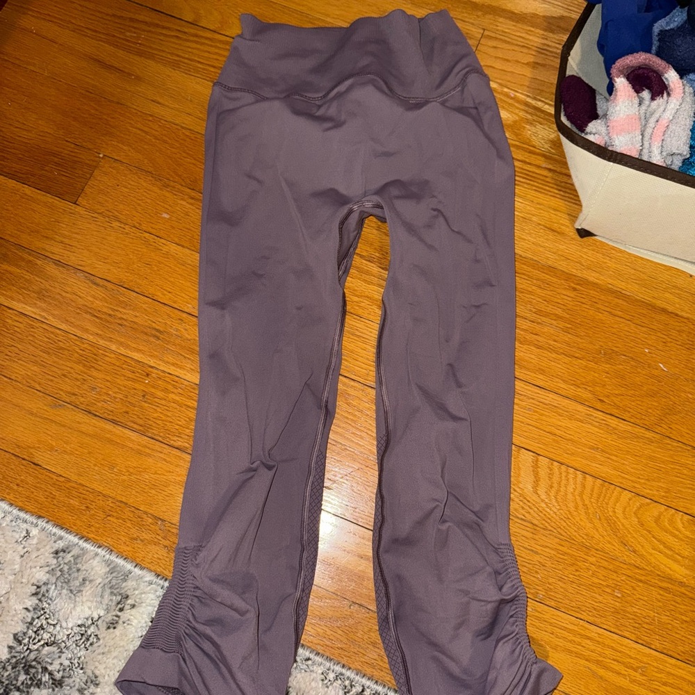 Lululemon Purple Leggings Athletic Loungewear
